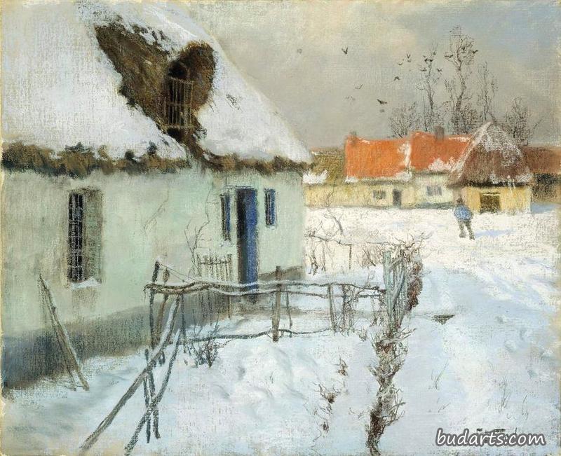 雪中小屋
