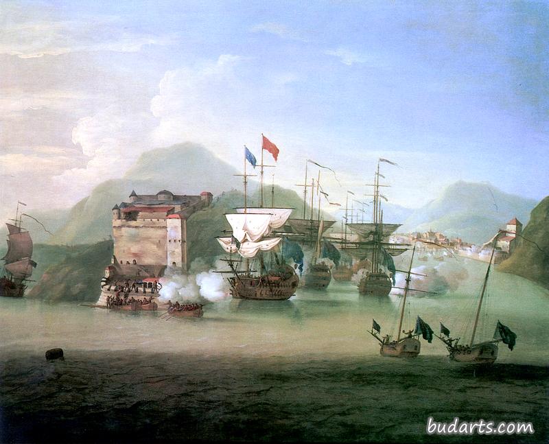 1739年11月21日弗农上将攻占波尔图贝洛