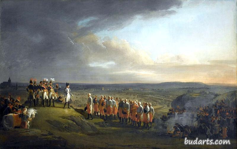 1805年10月20日,拿破仑在乌尔姆接受麦克将军和奥地利人的投降 1805年10月20日,拿破仑在乌尔姆接受麦克将军和奥地利人的投降