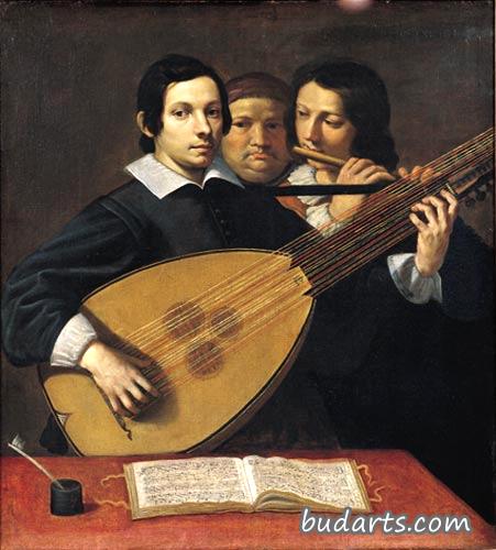 Geronimo Valeriani, lutenist to the Duke of Modena