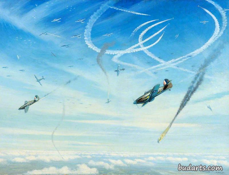 不列颠之战:护送bf109的飓风 不列颠之战:护送bf109的飓风