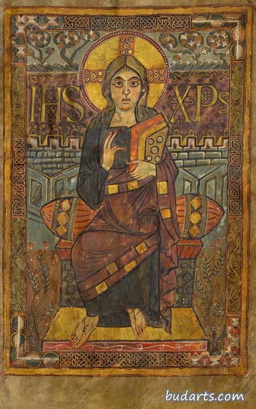 Christ in Majesty (from the 'Godescalc Evangelary')