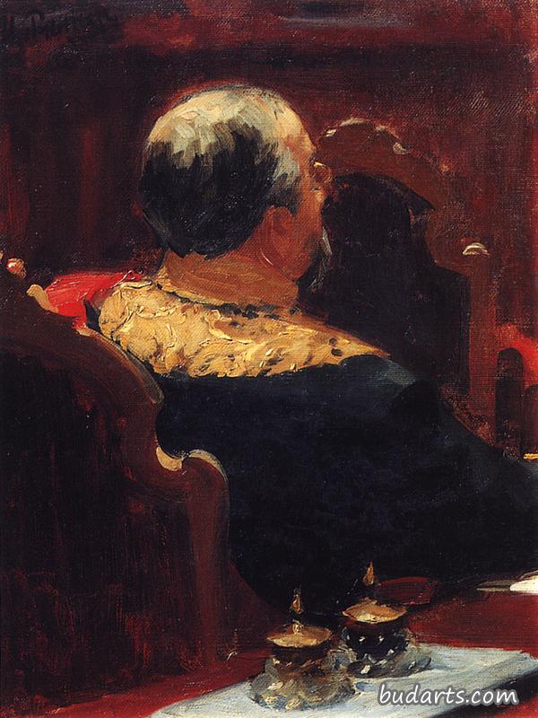 Portrait of Baron A.A. Ikskul von Hildenbandt