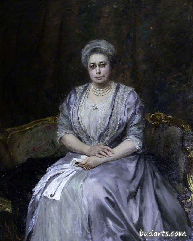 范妮·伊丽莎白·本杰明，塞缪尔夫人，后来的子爵夫人