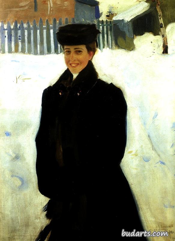 Portrait of L.F. Kuksina