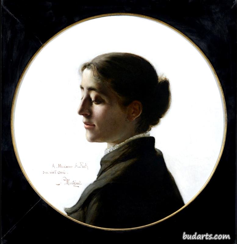 福克夫人画像