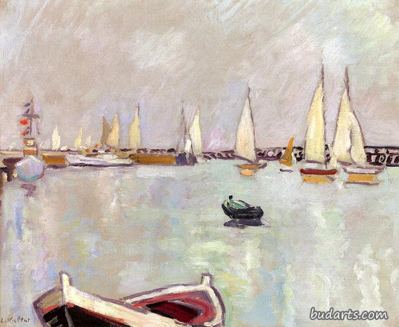 Boats and Sailboats at Ouistreham