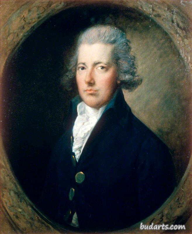 威廉·皮特(1759-1806),首相(模仿托马斯·盖恩斯伯勒) 威廉·皮特(1759-1806),首相(模仿托马斯·盖恩斯伯勒)