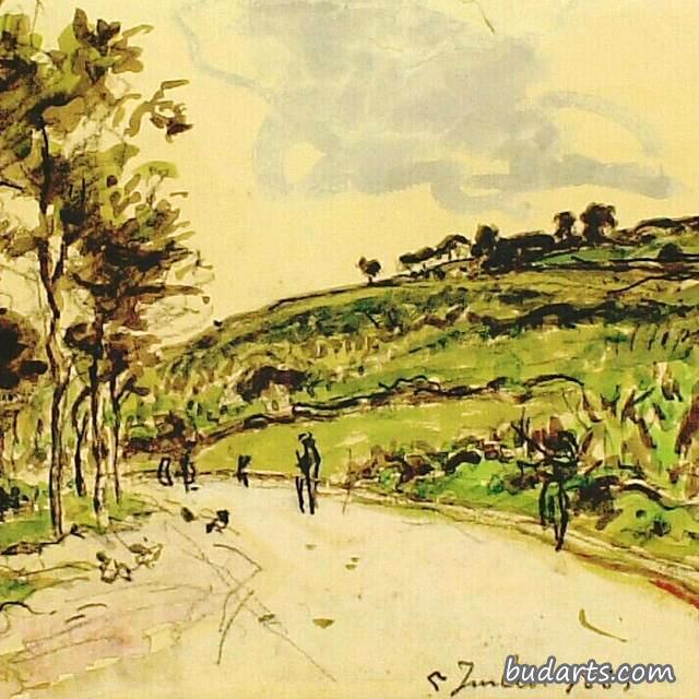 巴尔滨附近的公路