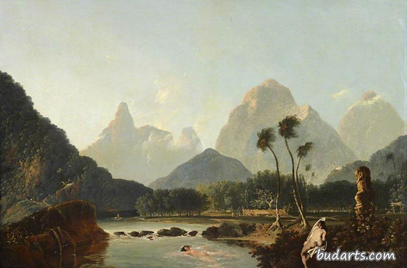 View of Oaitepeha Bay, Tahiti