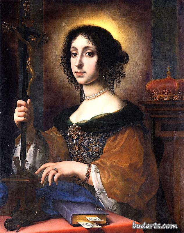 Archduchess Claudia Felicitas as Galia Placidia