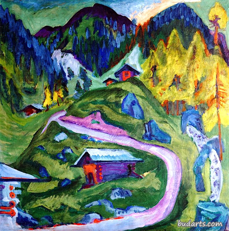 阿尔卑斯山路