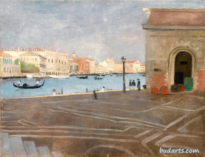 威尼斯，旧海关和大运河