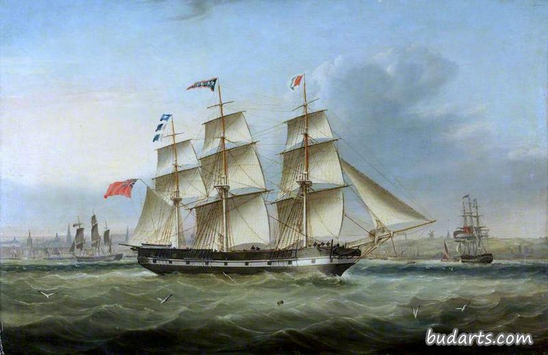 “沃尔特·斯科特爵士”号轮船1832年抵达纽约 “沃尔特·斯科特爵士”号轮船1832年抵达纽约