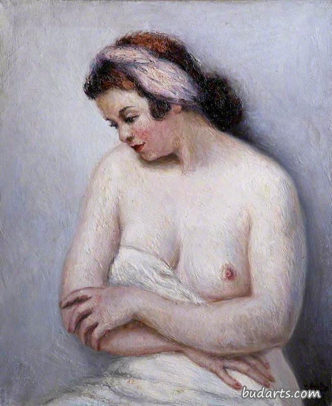 半裸体女士