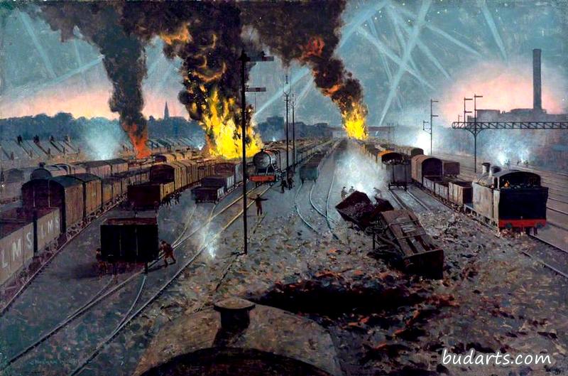 1940年9月,对威尔斯登附近的LMS编组场进行突击 1940年9月,对威尔斯登附近的LMS编组场进行突击