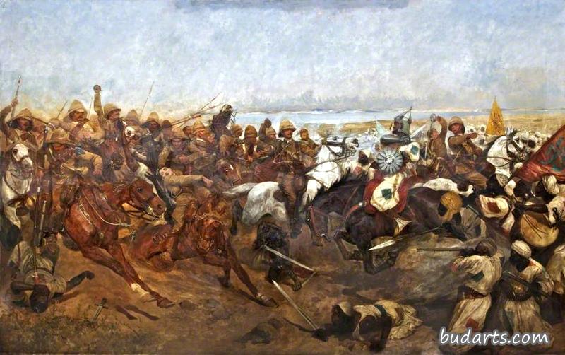 1898年9月2日,在乌姆杜尔曼战役中,第21骑兵的冲锋 1898年9月2日,在乌姆杜尔曼战役中,第21骑兵的冲锋