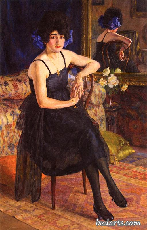 突尼斯妇女画像
