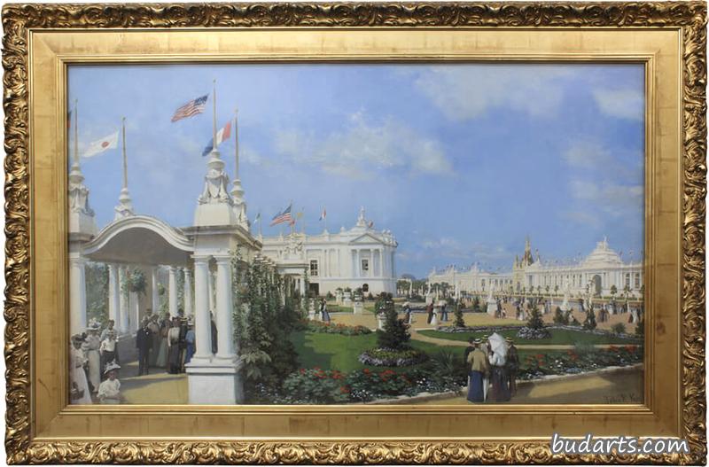 1898年跨密西西比国际博览会-广场上 1898年跨密西西比国际博览会-广场上