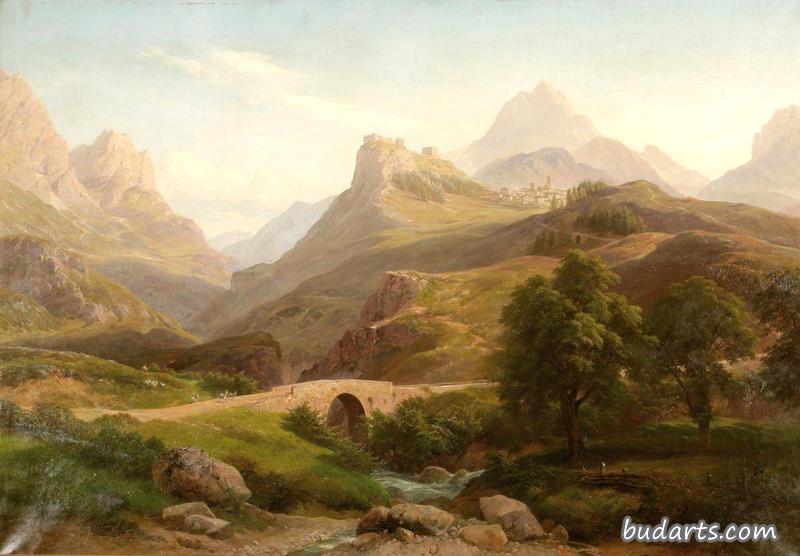 View of Pieve di Cadore