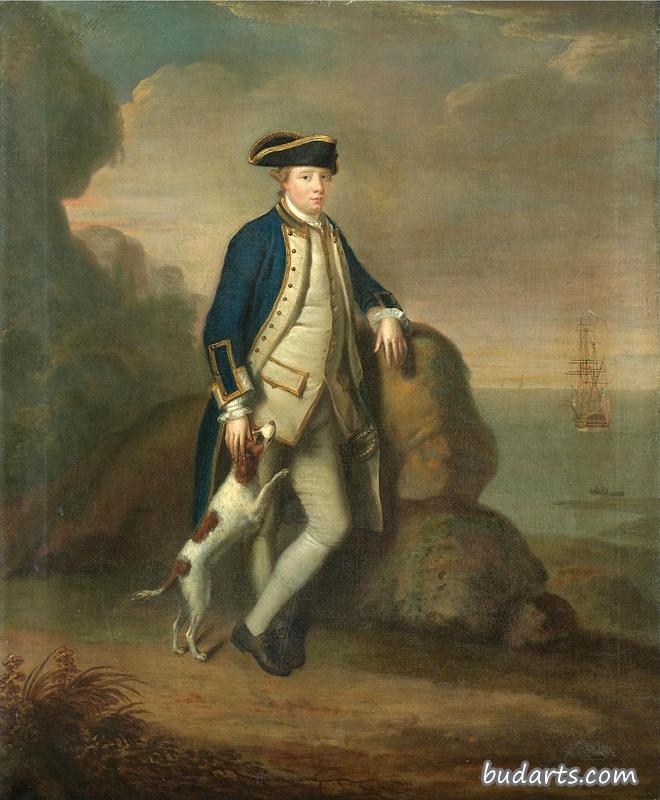 爱德华迈克尔帕克纳姆的肖像,第二男爵劳恩戈德(1743-1792) 爱德华迈克尔帕克纳姆的肖像,第二男爵劳恩戈德(1743-1792)