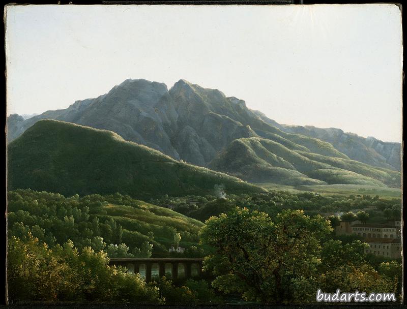那不勒斯王国卡瓦镇桥景
