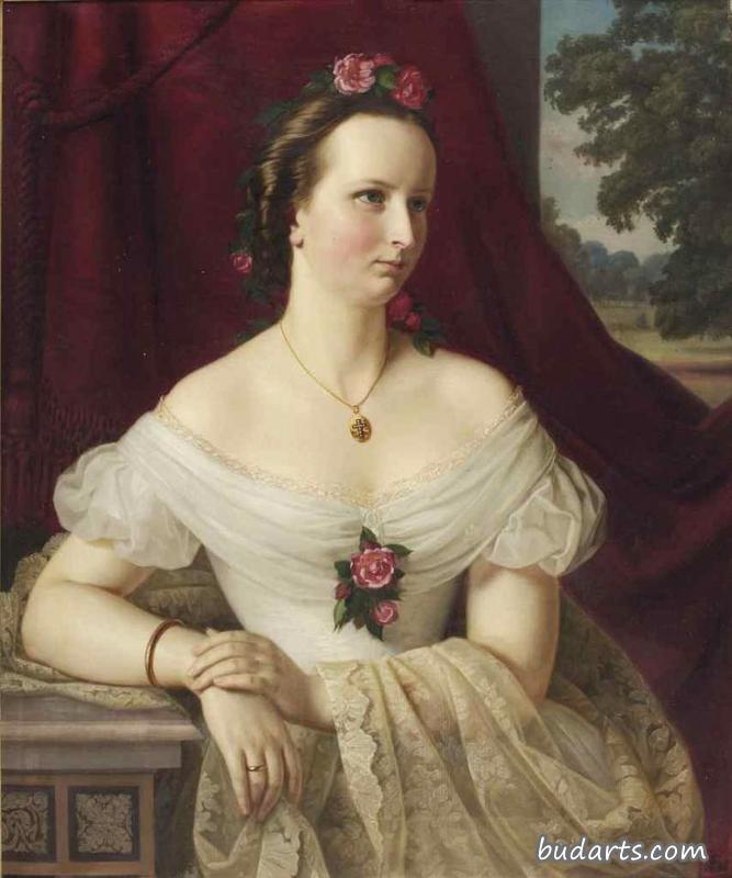 朱利安·冯·布罗克多夫伯爵夫人肖像（1882-1866）
