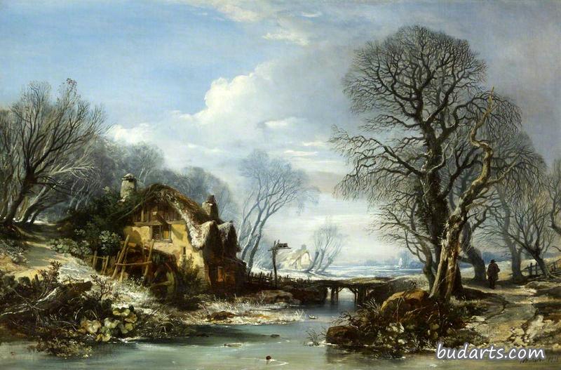 Winter Scene, Porlock