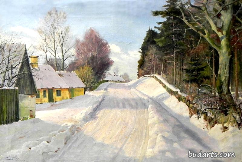 冬季道路