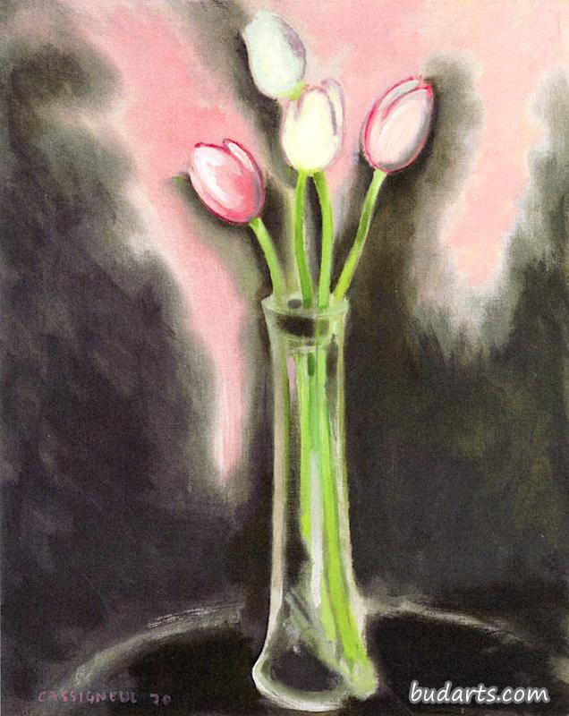 郁金香花瓶