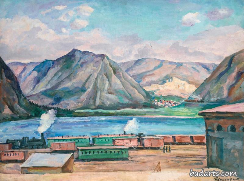 基洛夫斯克附近的冷漠景象