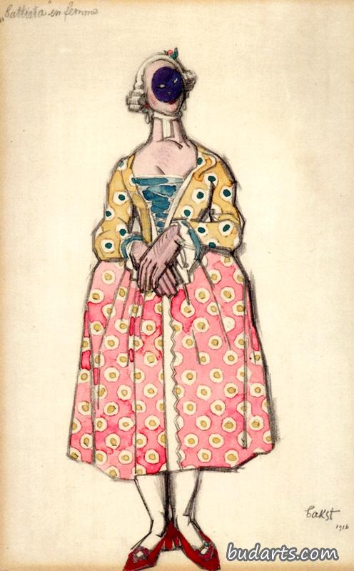 情绪好的女人的服装设计