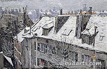 雪地里的巴黎