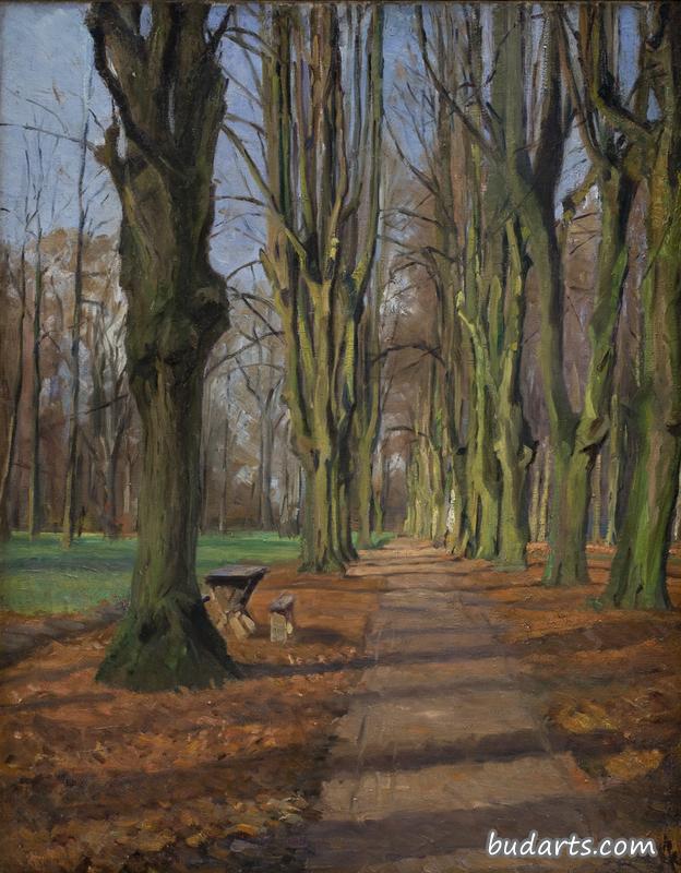 Avenue in Søndermarken, Frederiksberg