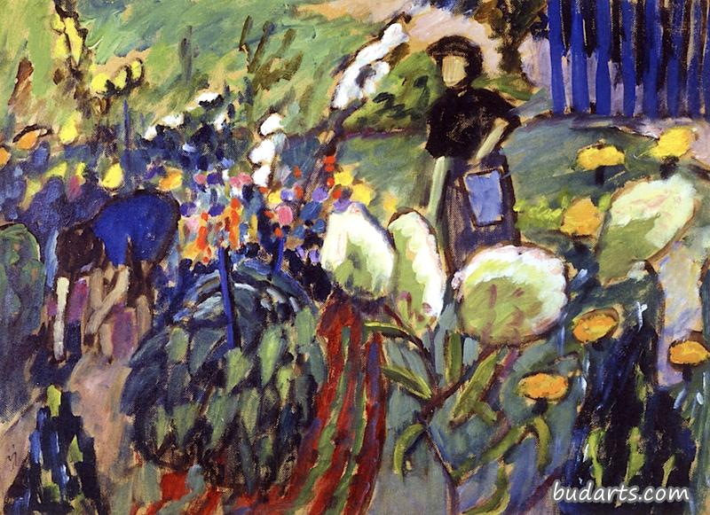 In the Garden in Murnau