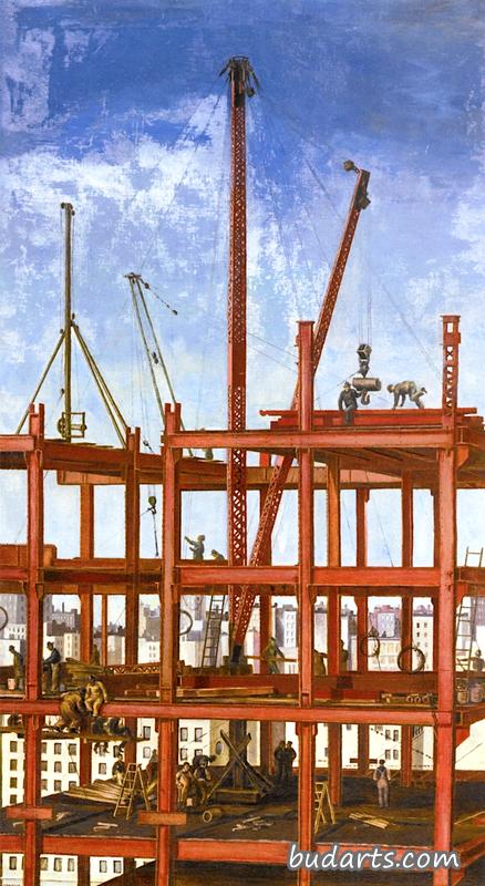 建筑、钢铁工人
