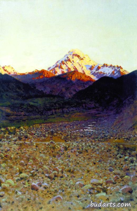 在山里