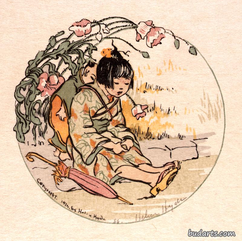 疲倦的小母亲