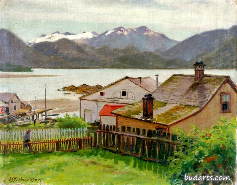 在旧区，西特卡，1900年