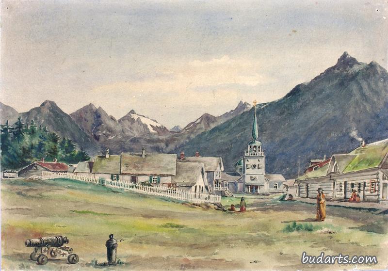 林肯街，锡特卡，1887年