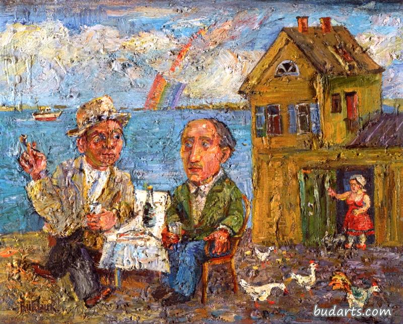 Burliuk and Ehrenburg