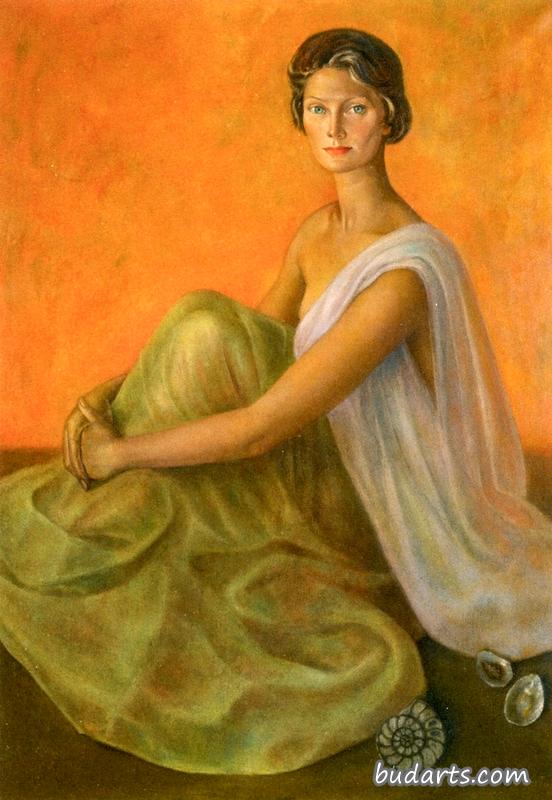 奥黛特·普卢维尔夫人画像