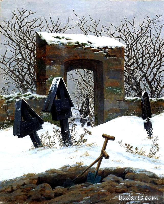 雪地墓地