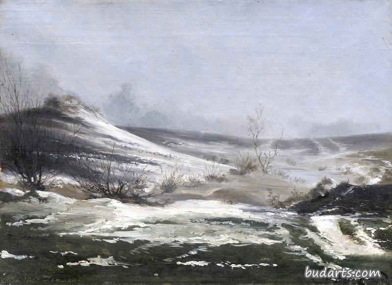 丹麦雪景