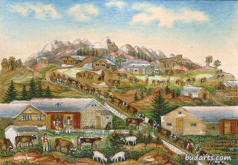 爬山