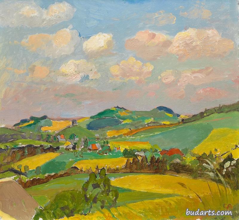 Landscape near Oschwand