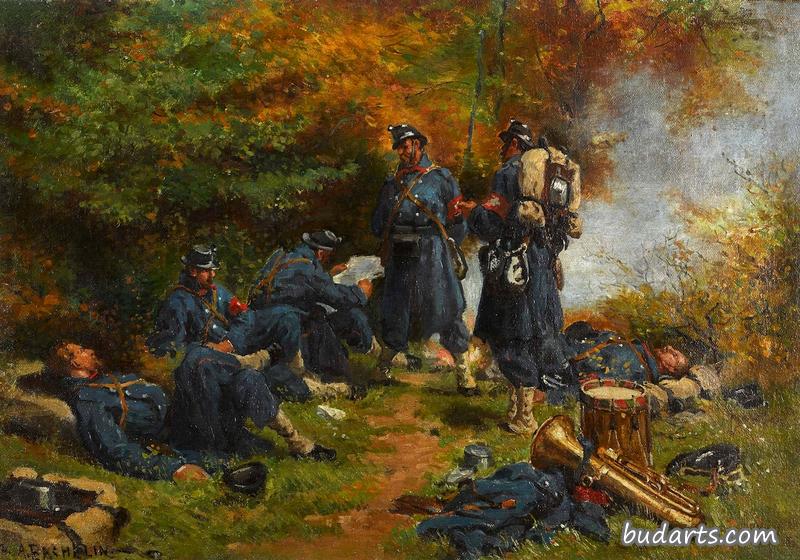 步兵停止