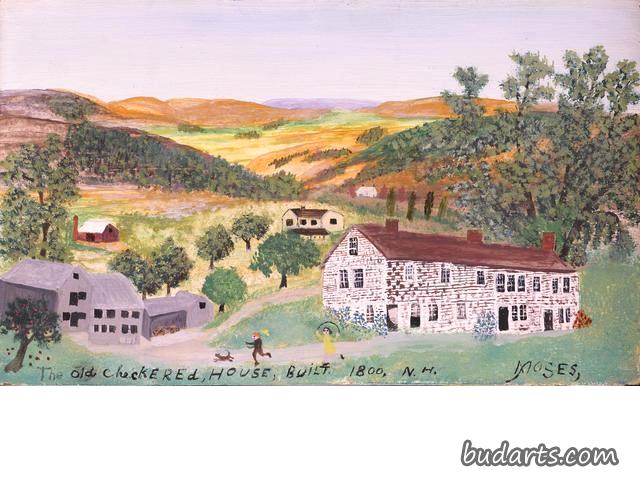 1800年新罕布什尔州的格子屋