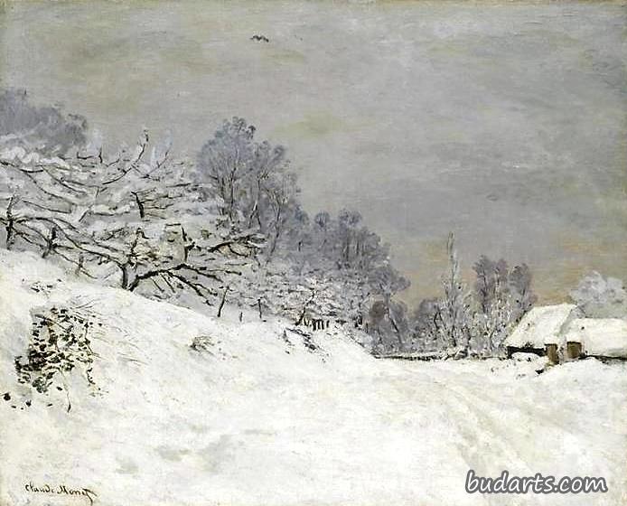 本弗勒周围的雪