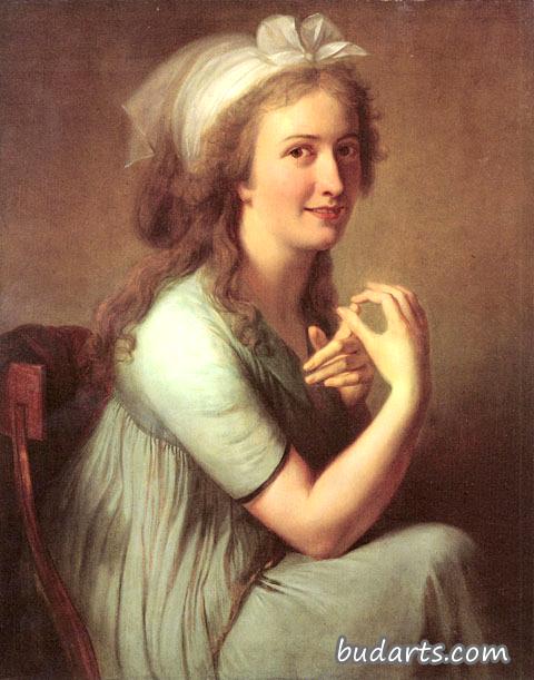 Caroline Scheffauer, Wife of Phlipp Jakob Scheffauer
